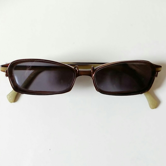 Cool Prescription Glass Frames with Sunglass Clip - Picture 1 of 3